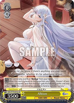 Albion (SR) (AZL/S119-E016S SR) - Azur Lane Vol. 2
