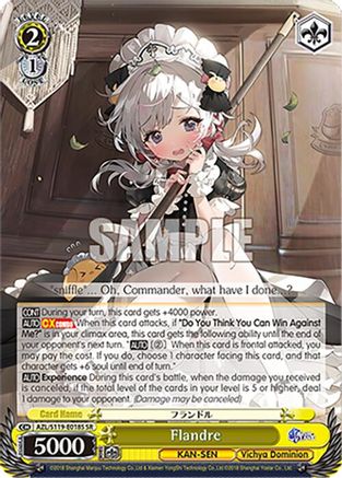 Flandre (SR) (AZL/S119-E018S SR) - Azur Lane Vol. 2