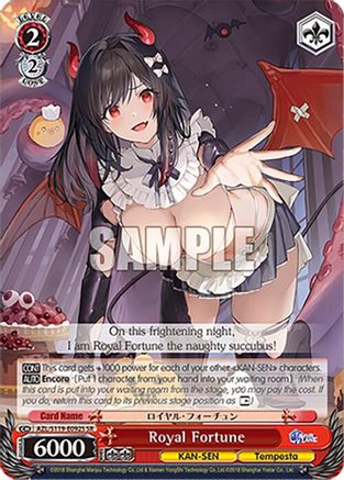 Royal Fortune (SR) (AZL/S119-E092S SR) - Azur Lane Vol. 2