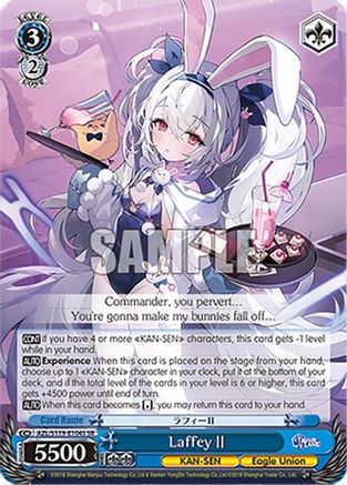 LaffeyII (SR) (AZL/S119-E104S SR) - Azur Lane Vol. 2