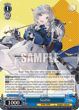 Seattle (AZL/S119-E109 U) - Azur Lane Vol. 2