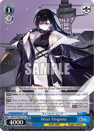 West Virginia (AZL/S119-E113 U) - Azur Lane Vol. 2