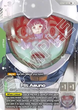 Flit Asuno (R+) GD02-088/undefined - Dual Impact Holofoil