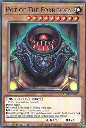 Pot of The Forbidden (PHRE-EN027) - Phantom Revenge 1st Edition