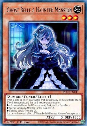 Ghost Belle & Haunted Mansion (PHRE-EN043) - Phantom Revenge 1st Edition