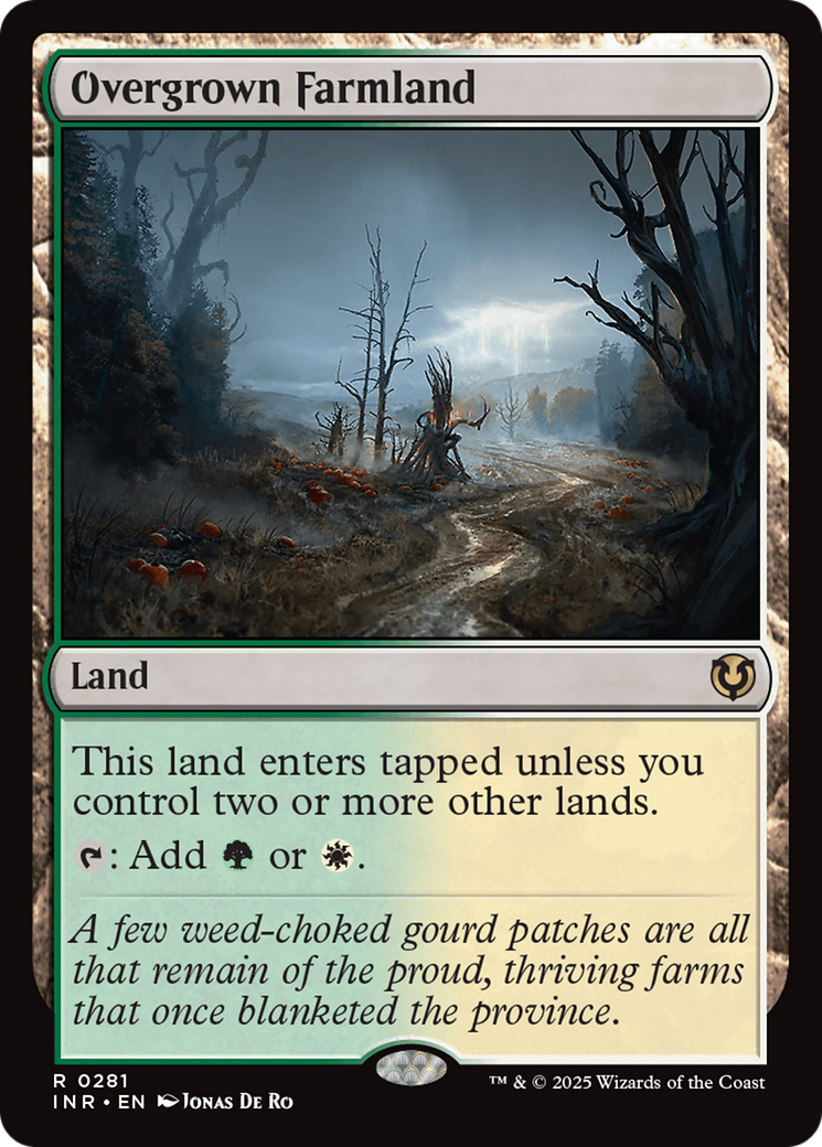 Overgrown Farmland (-281) - Innistrad Remastered