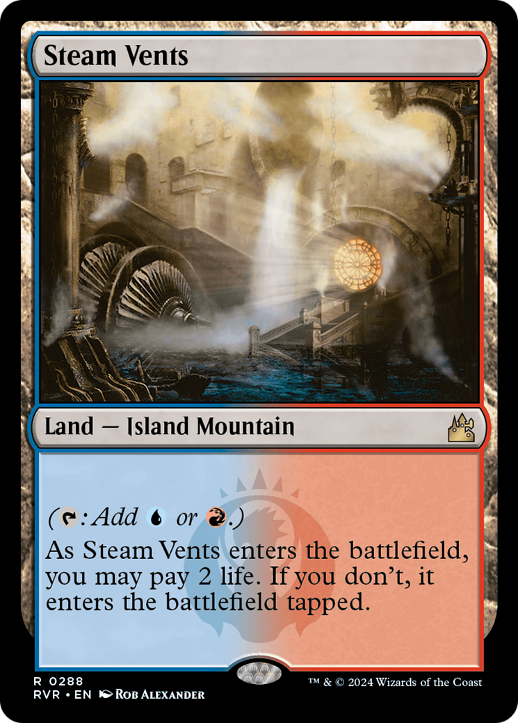 Steam Vents Foil