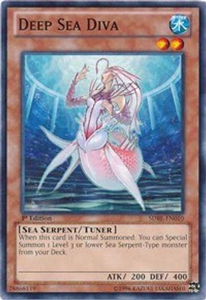 Deep Sea Diva (SDRE-EN010) - Structure Deck: Realm of the Sea Emperor 1st Edition