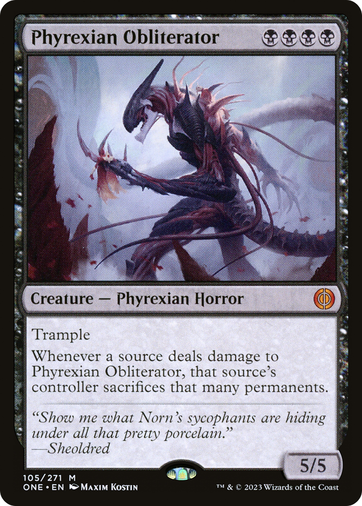 Phyrexian Obliterator ONE Base 105
