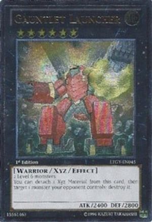 Gauntlet Launcher (UTR) (LTGY-EN045) - Lord of the Tachyon Galaxy 1st Edition