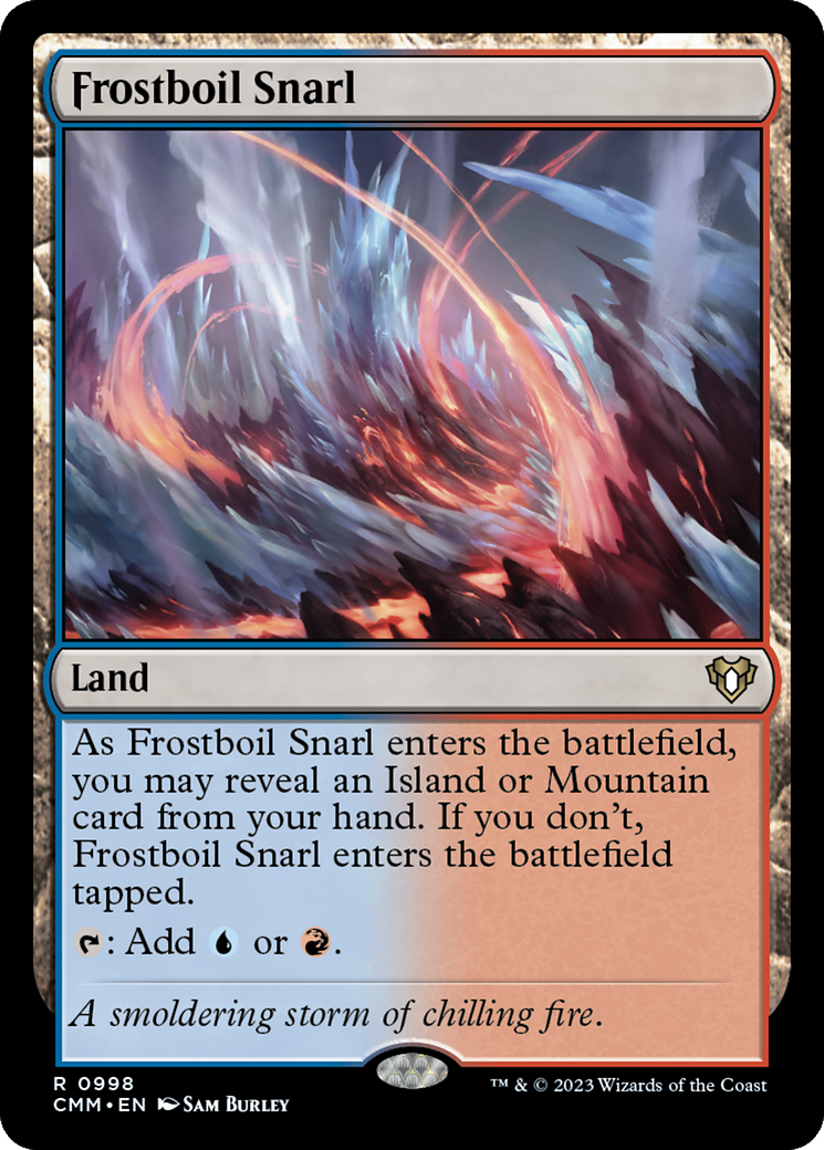 Frostboil Snarl (CMM-998) - Commander Masters