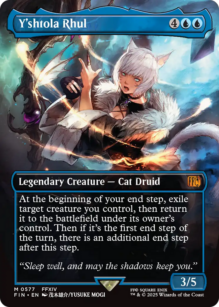 Y'shtola Rhul (Borderless) (FIN-577) - FINAL FANTASY Foil