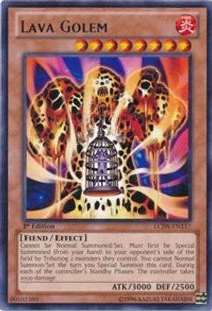 Lava Golem (LCJW-EN117) - Legendary Collection 4: Joey's World 1st Edition