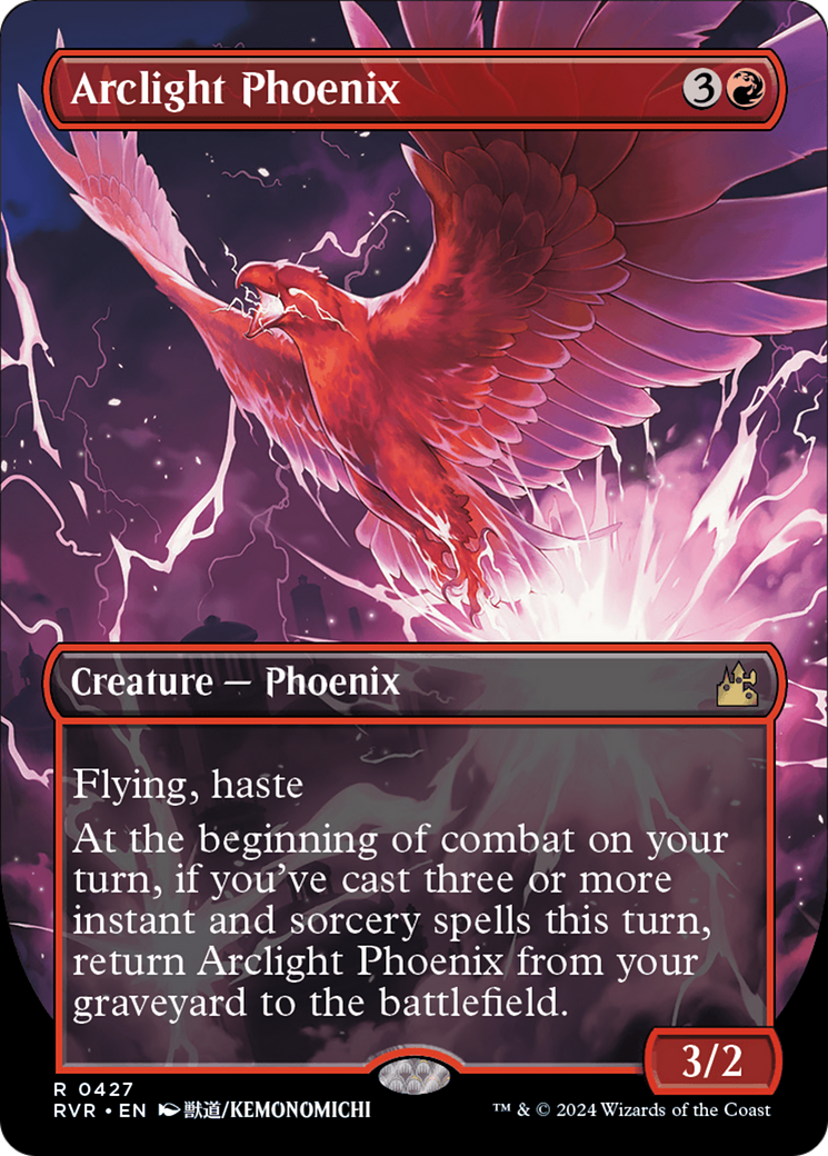 Arclight Phoenix (RVR-427) - Ravnica Remastered (Borderless) Foil