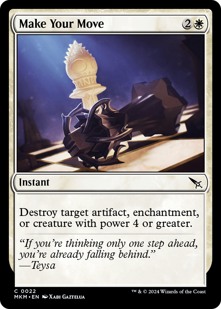 Make Your Move Foil
