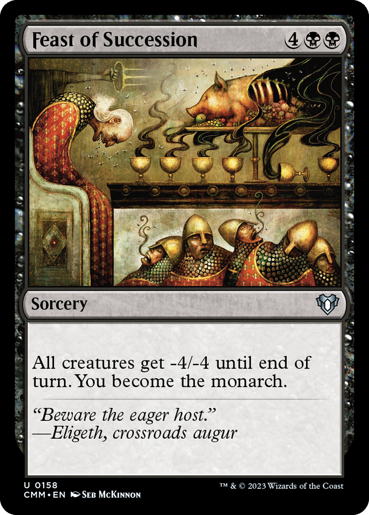 Feast of Succession (CMM-158) - Commander Masters