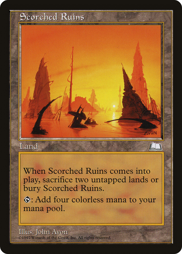 Scorched Ruins (WTH-) - Weatherlight