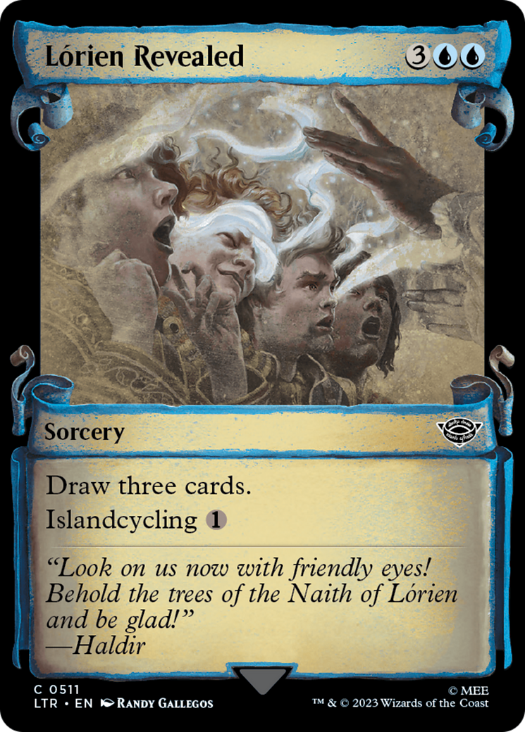 Lorien Revealed Showcase Scrolls Foil