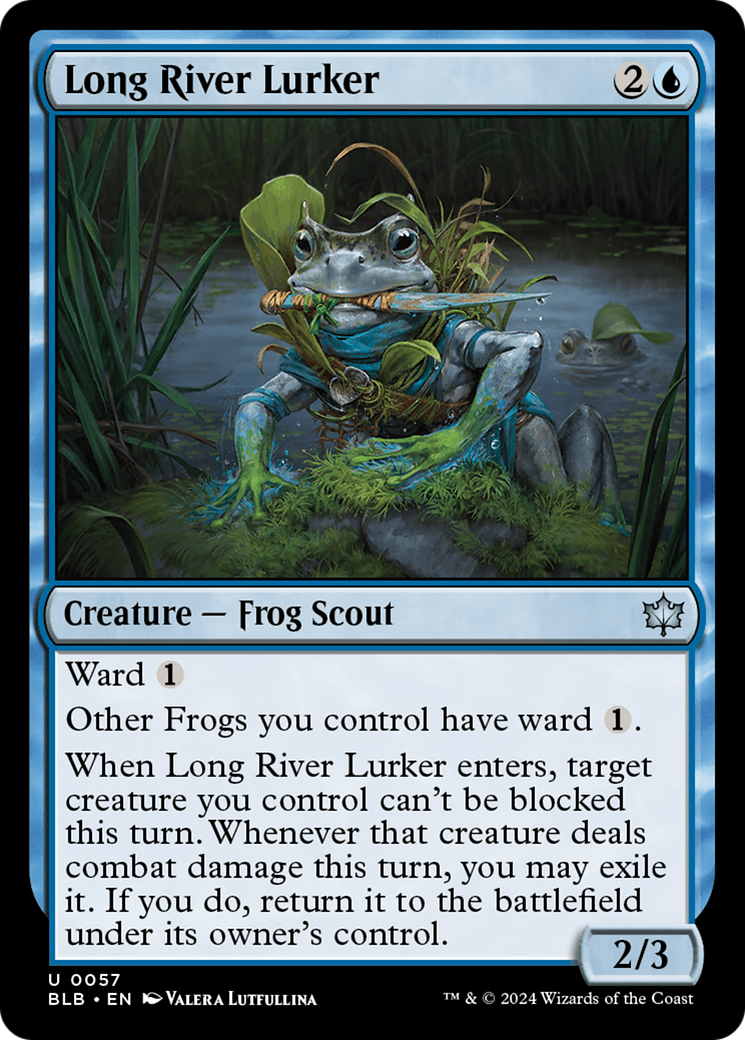 Long River Lurker (BLB-057) - Bloomburrow
