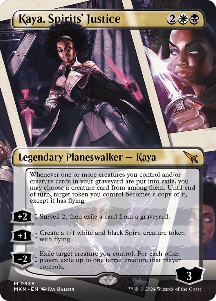 Kaya, Spirits' Justice (MKM-335) - Murders at Karlov Manor (Borderless)