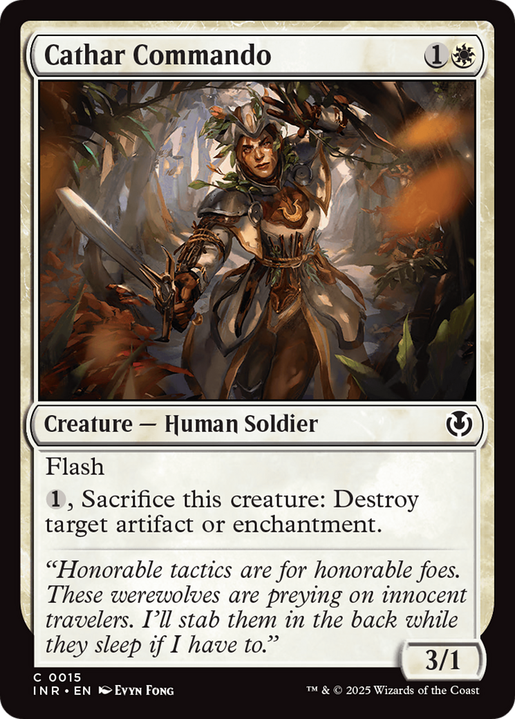 Cathar Commando (-015) - Innistrad Remastered Foil