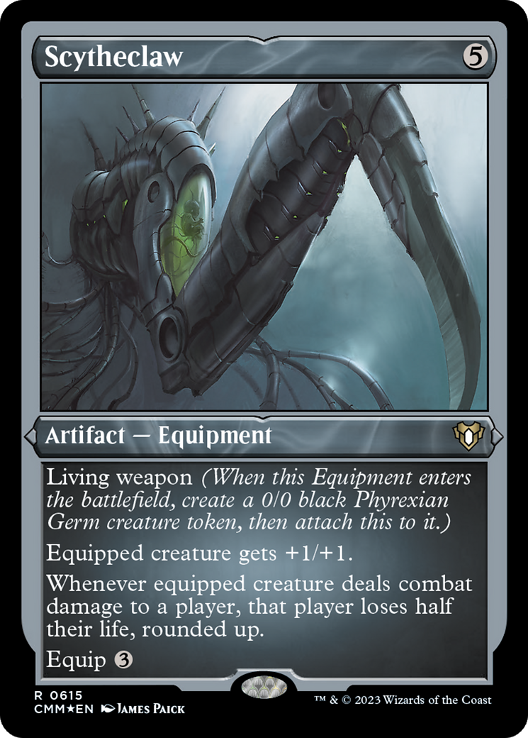 Scytheclaw (CMM-615) - Commander Masters Etched Foil
