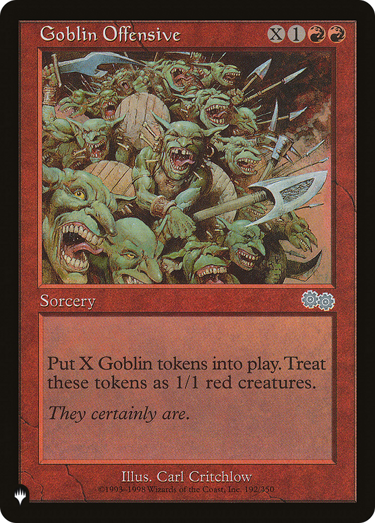 Goblin Offensive (LIST-192/350) - The List