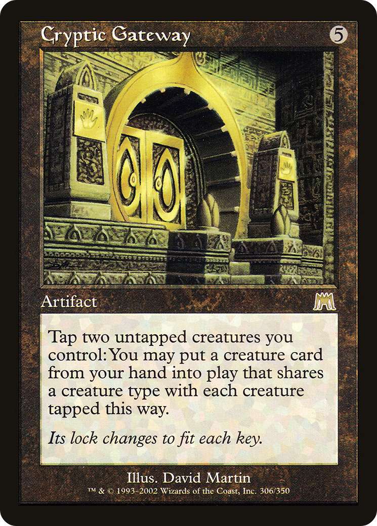 Cryptic Gateway (ONS-306) - Onslaught Foil