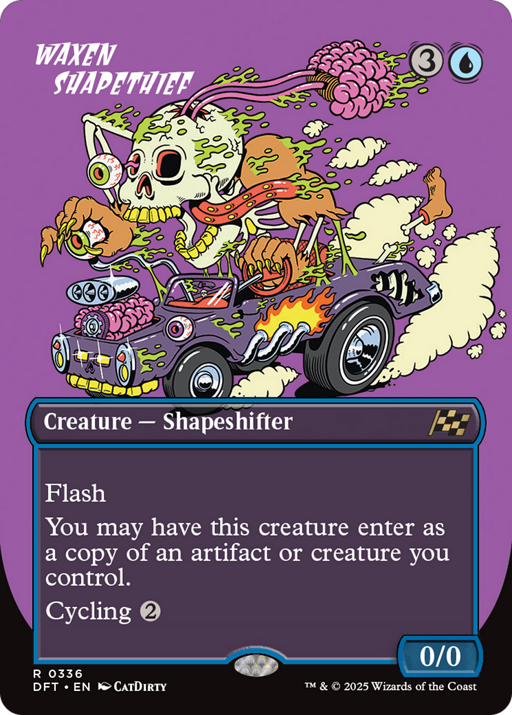 Waxen Shapethief (Borderless) (DFT-336) - Aetherdrift