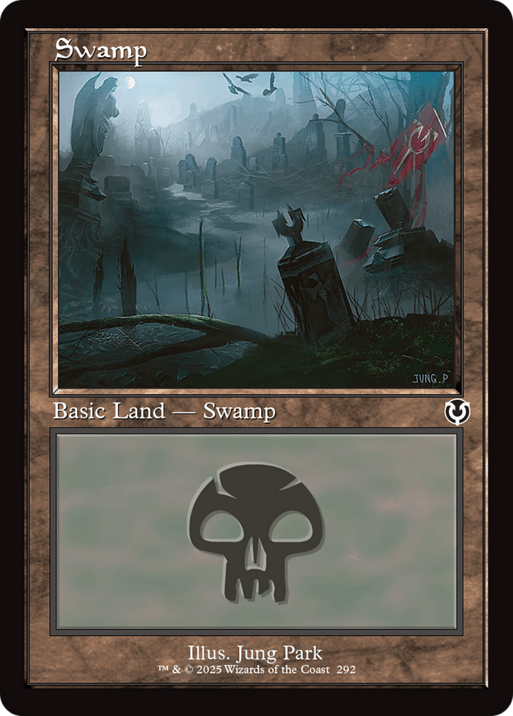Swamp (292) (Retro Frame) (-292) - Innistrad Remastered Foil