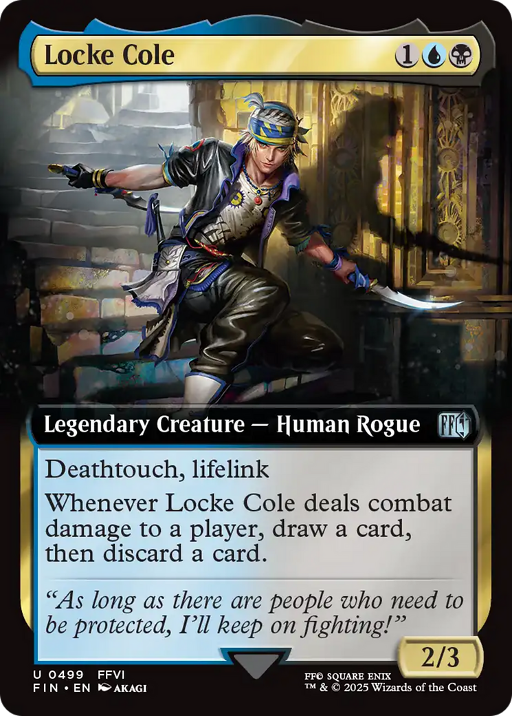 Locke Cole (FIN-499) - FINAL FANTASY: (Extended Art)