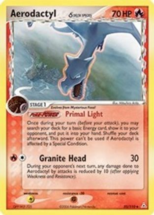 Aerodactyl (Delta Species) 35/110 - Holon Phantoms Reverse Holofoil