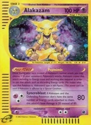 Alakazam (1) 1/165 - Expedition Holofoil