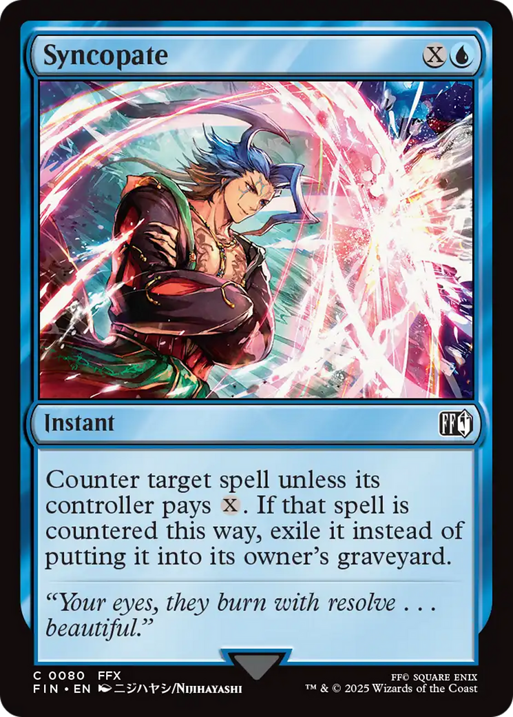 Syncopate (FIN-080) - FINAL FANTASY Foil