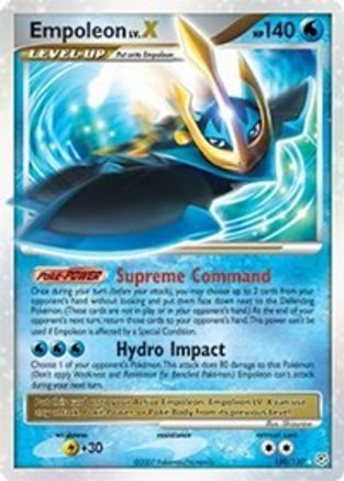 Empoleon LV.X 120/130 - Diamond and Pearl Holofoil