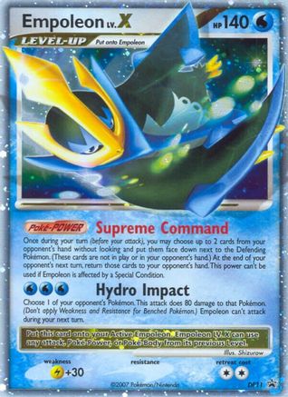 Empoleon LV.X - DP11 DP11/56 - Diamond and Pearl Promos Holofoil