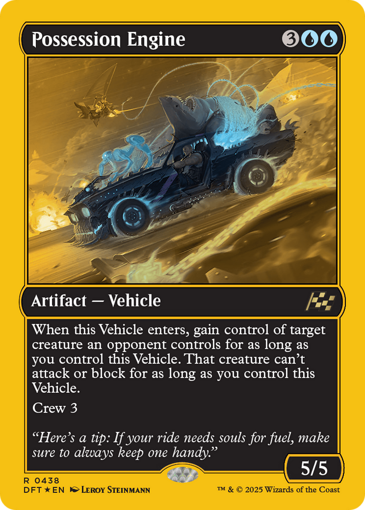 Possession Engine (First-Place Foil) (DFT-438) - Aetherdrift Foil