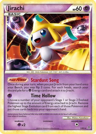 Jirachi 1/95 - Unleashed Holofoil