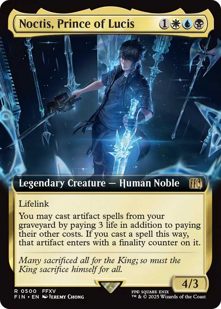Noctis, Prince of Lucis (Extended Art) (FIN-500) - FINAL FANTASY
