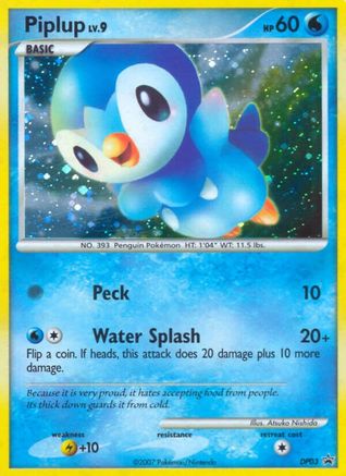 Piplup - DP03 DP03/56 - Diamond and Pearl Promos Holofoil