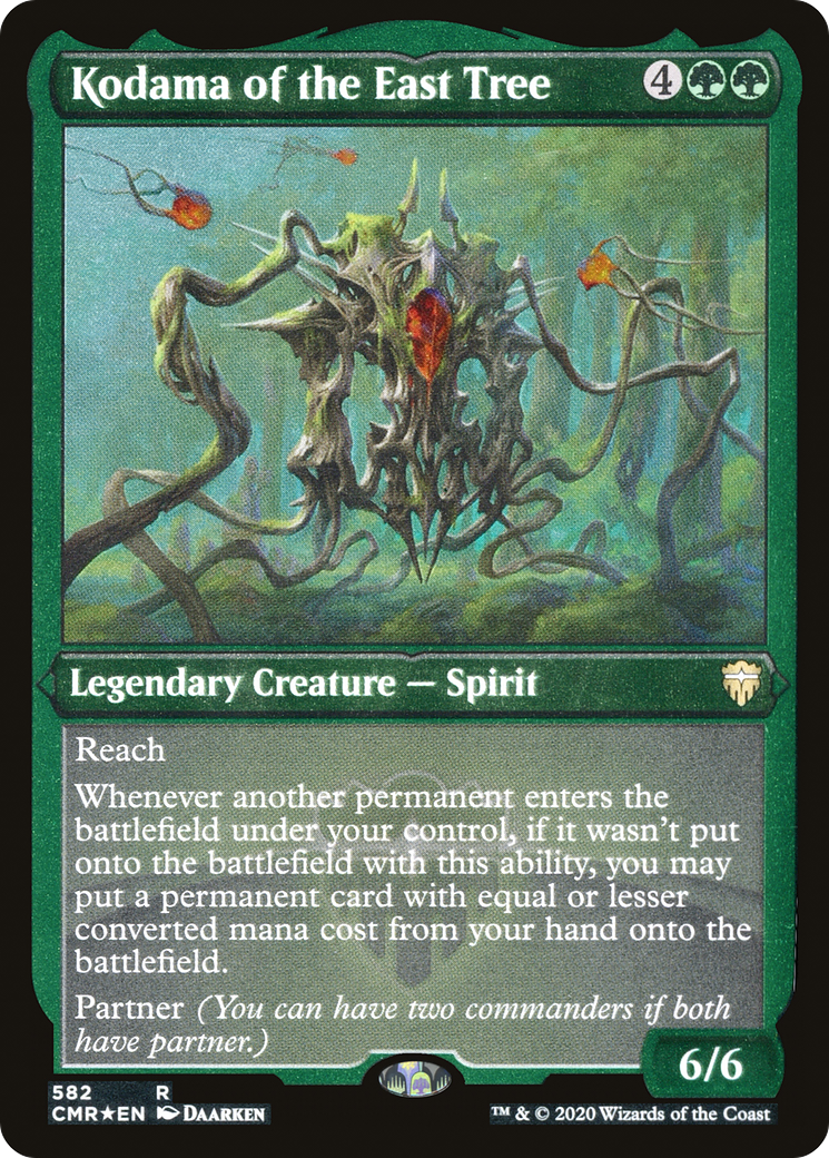 Kodama of The East Tree Foil Etched