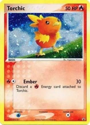Torchic - 017 (EX Deck Tin) 17 - Nintendo Promos Holofoil