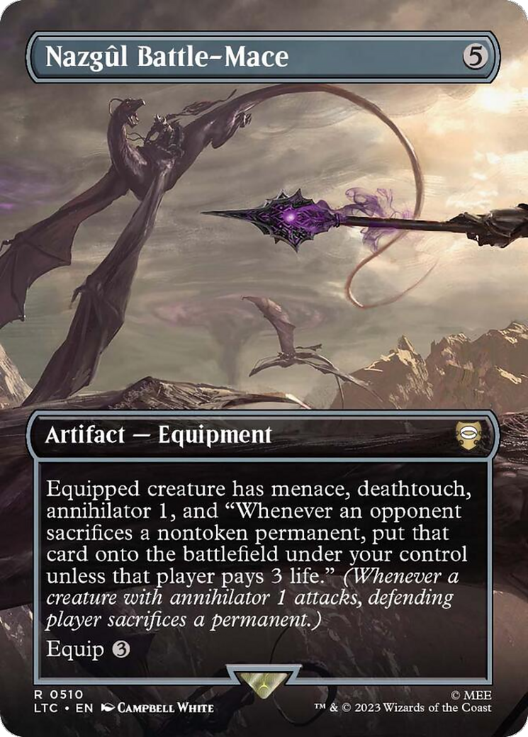 Nazgul Battle-Mace Borderless Surge Foil