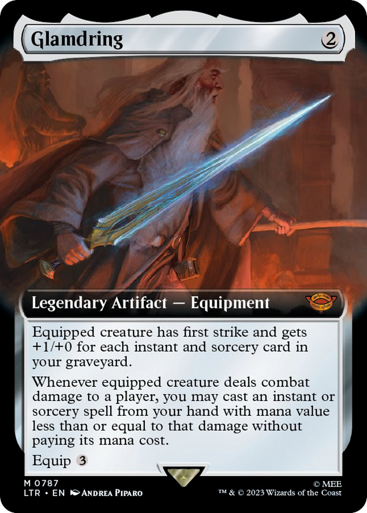 Glamdring Extended Art Surge Foil