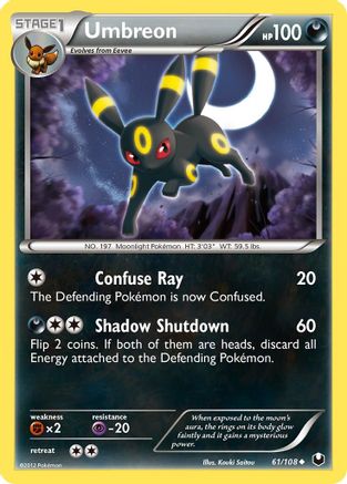 Umbreon (61) 61/108 - Dark Explorers