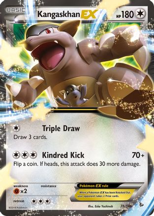 Kangaskhan EX 78/106 - XY Flashfire Holofoil