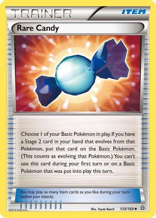 Rare Candy 135/160 - XY Primal Clash