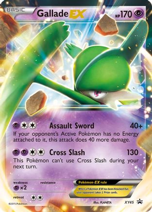 Gallade EX - XY45 XY45/211 - XY Promos Holofoil