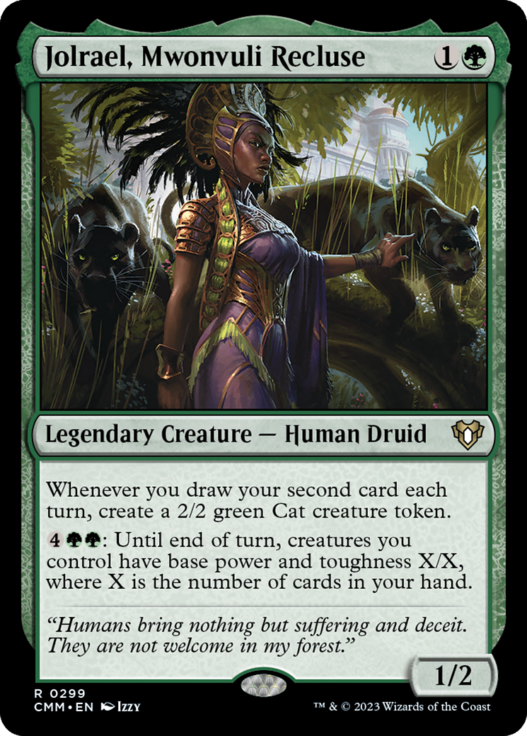 Jolrael, Mwonvuli Recluse (CMM-299) - Commander Masters