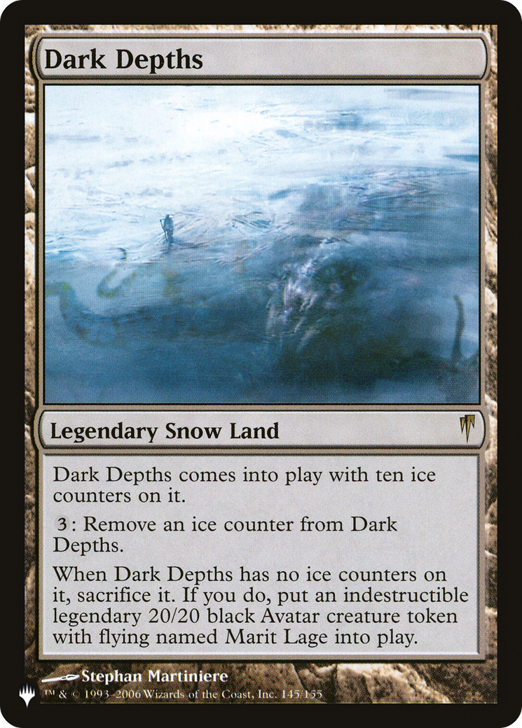 Dark Depths (LIST-CSP-145) - The List